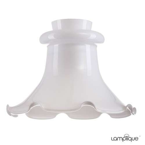 Glasschirm 726206 Opalüberfangen Durchmesser 17 cm