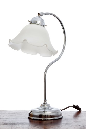 Tischlampe LLH 005 Messing verchromt