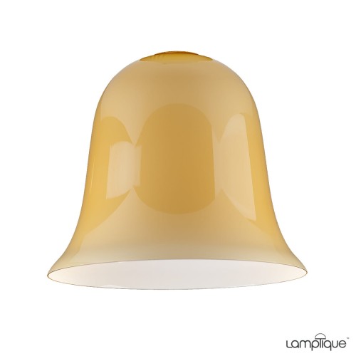 Glasschirm 2075 cognac Durchmesser 26 cm