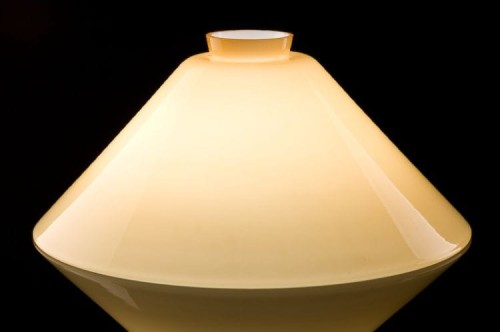 Glasschirm 3608 Cognac